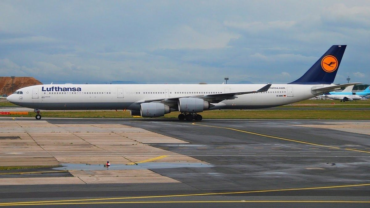 Аэробус а340 600 Люфтганза