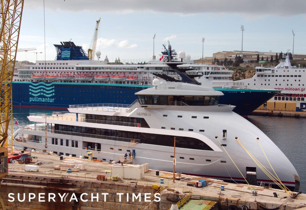 Суперяхта Olivia