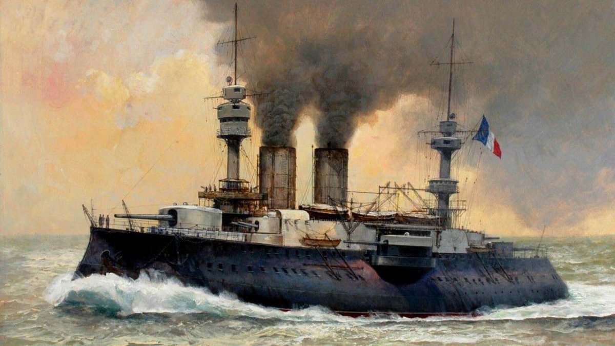 Французский эскадренный броненосец