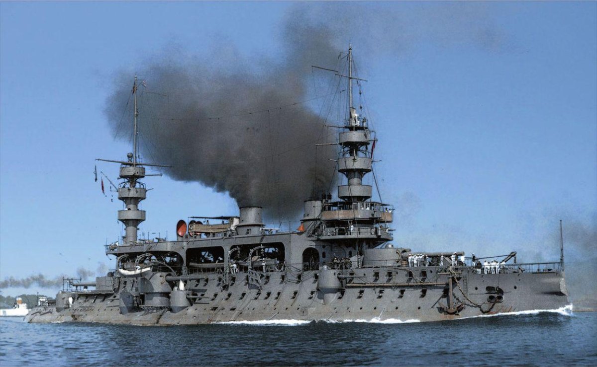 Французский броненосец Шарль Мартель