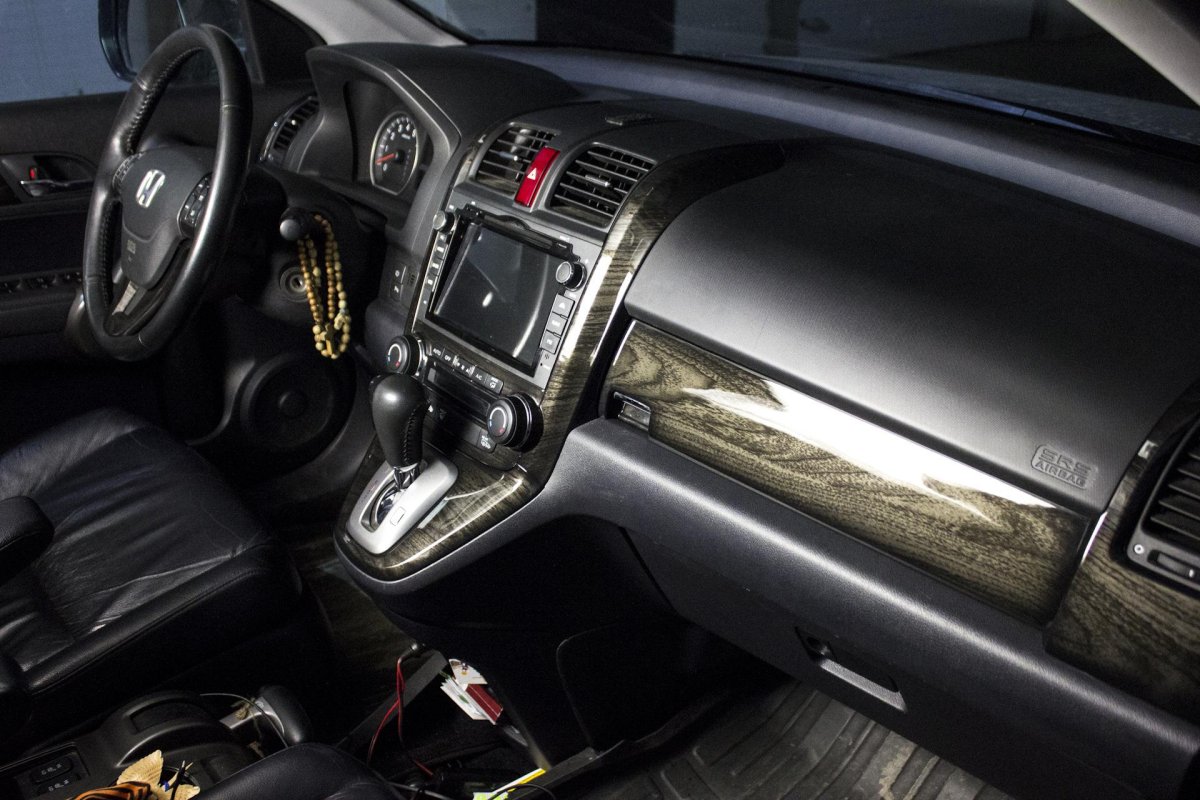 Honda CR-V 2008 салон аквапринт