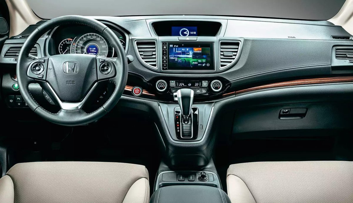 Хонда СРВ 2015 салон