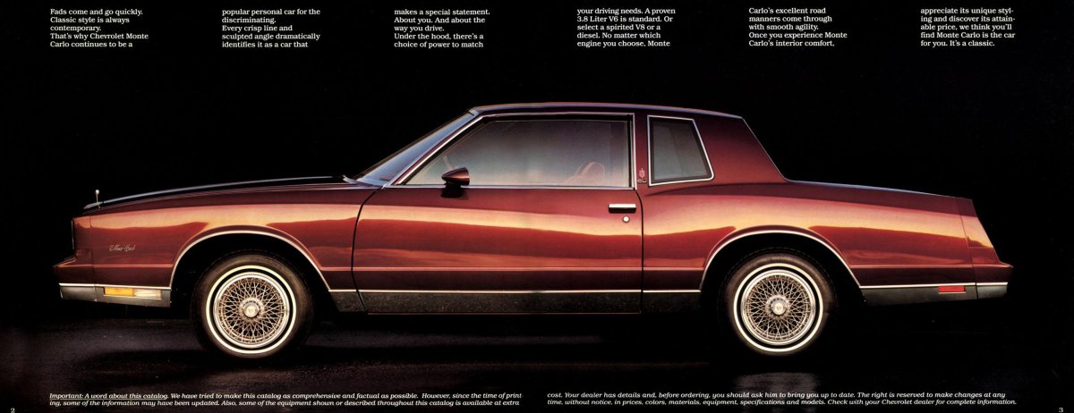 Chevrolet Monte Carlo 1983