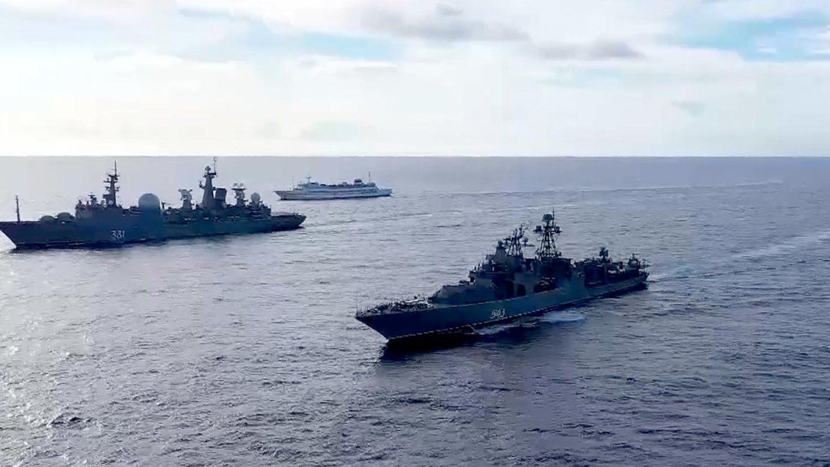 Боевые корабли Тихоокеанского флота