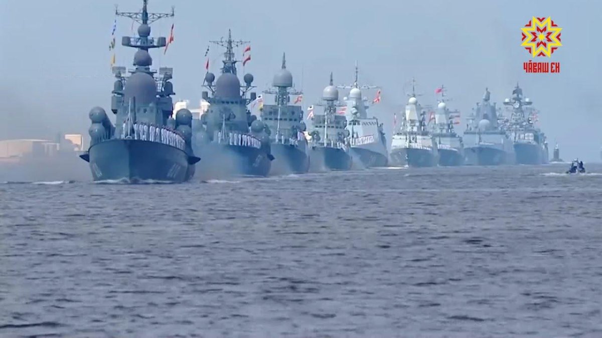 Парад ВМФ В Питере