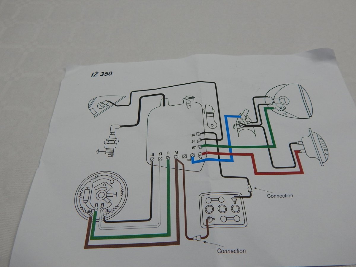 ИЖ 49 электропроводка