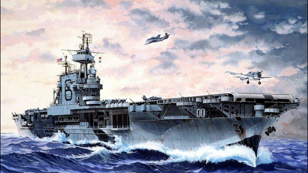 Авианосец Энтерпрайз CV-6