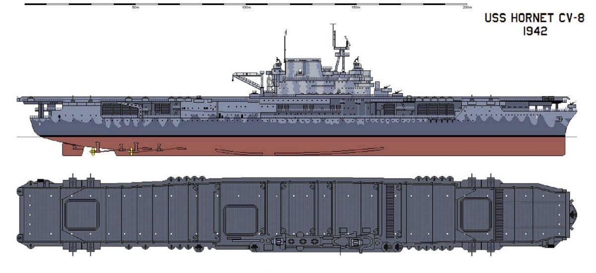 Авианосец Энтерпрайз CV-6