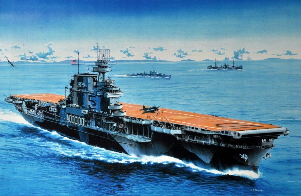 Авианосец USS Yorktown (CV-5)