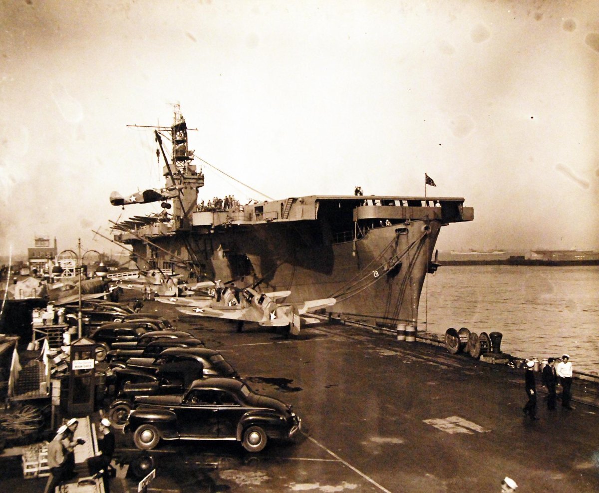 Авианосец Энтерпрайз 1942