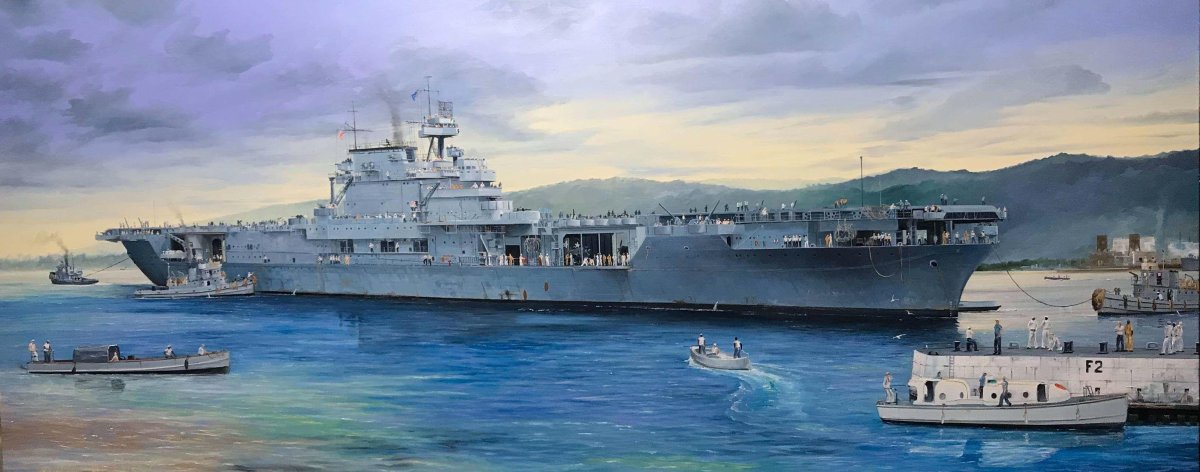 Авианосец Энтерпрайз 2 мировая