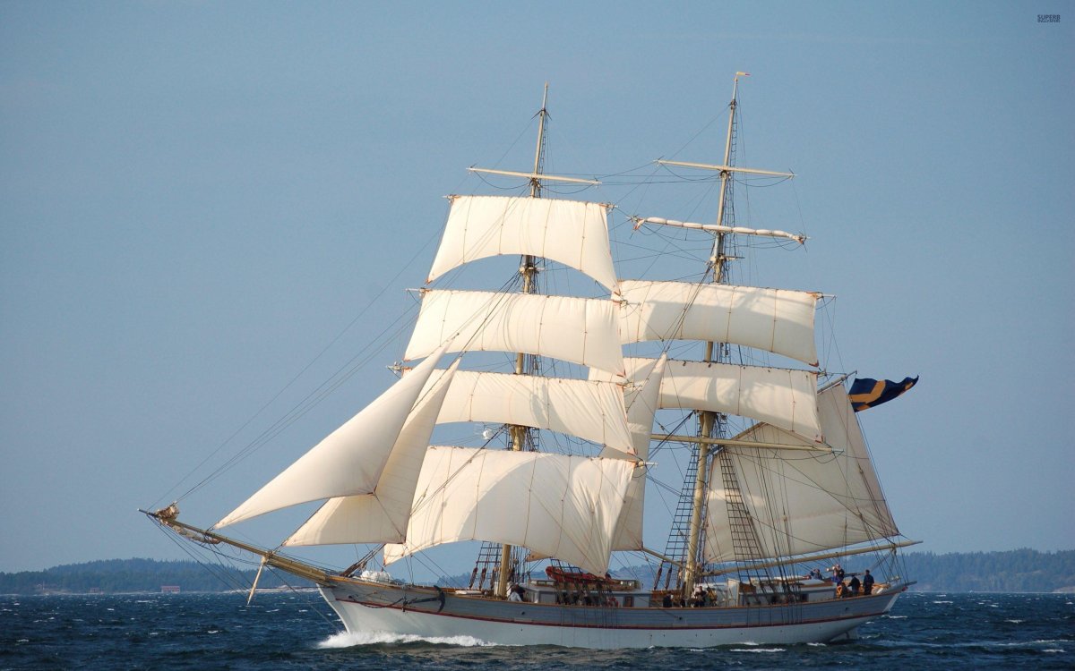 Бриг — двухмачтовый парусник