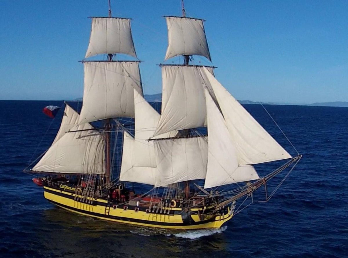 Бриг корабль 17 века