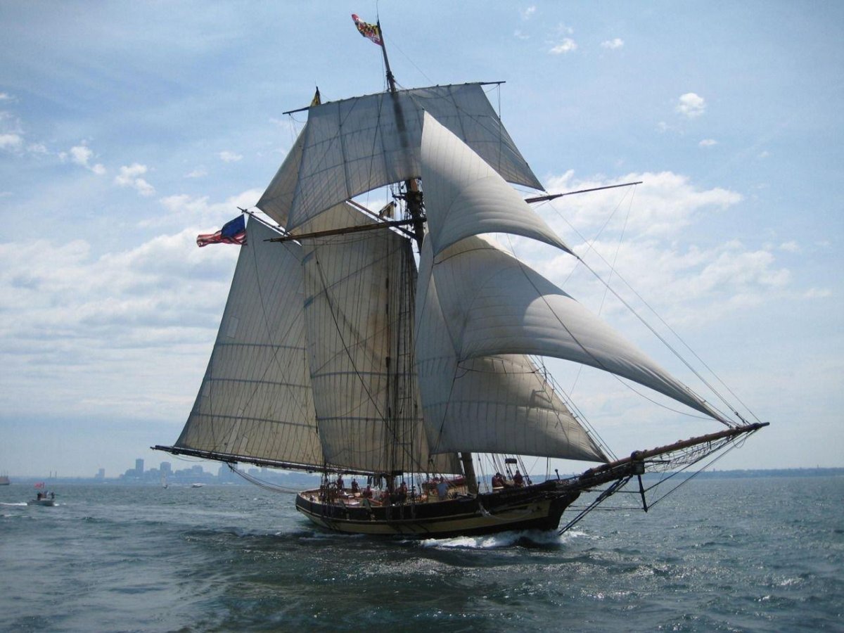 Клипер шхуна