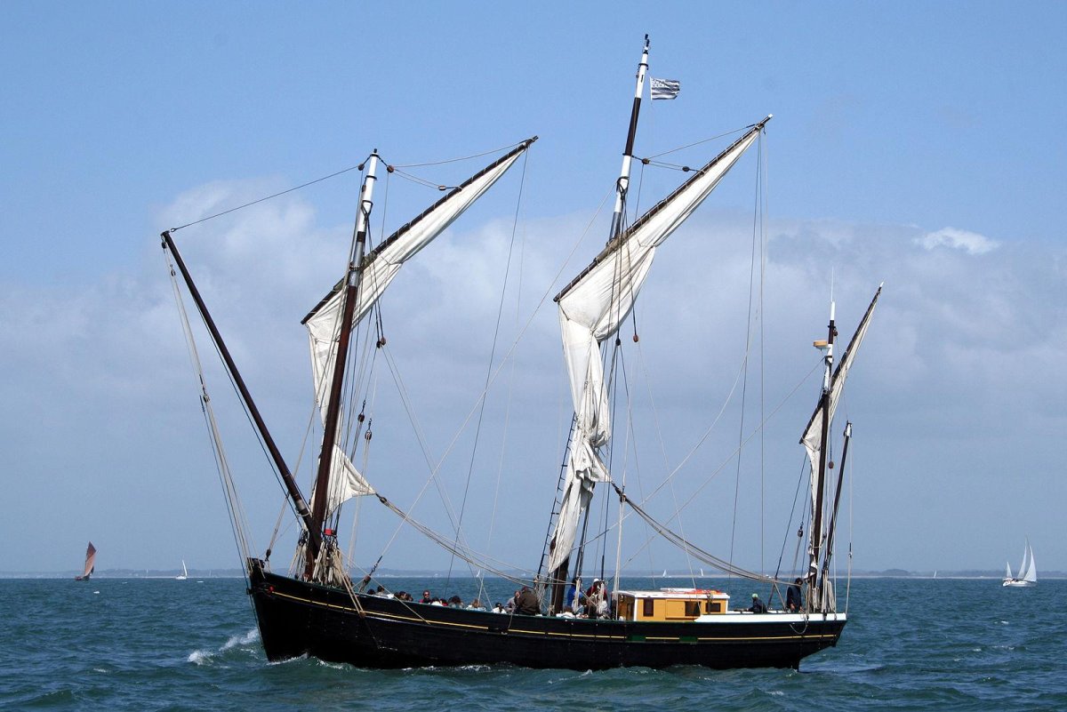 Люгер парусное судно