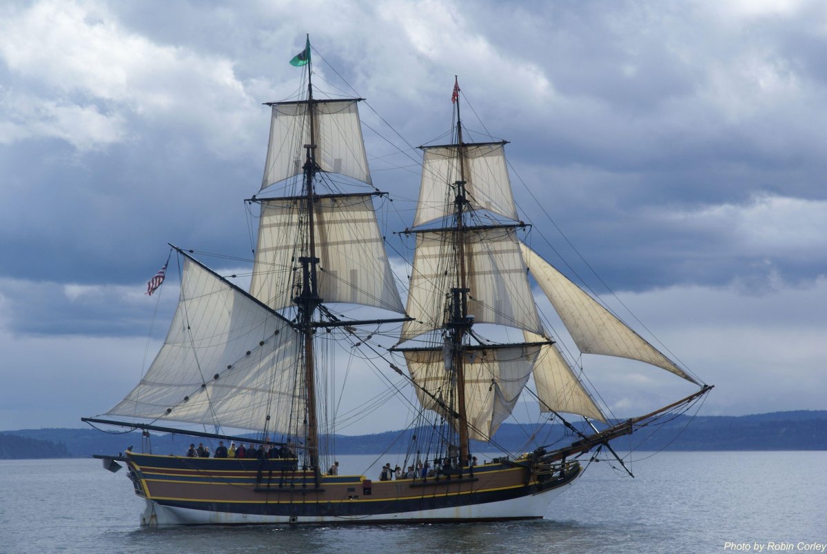 Бриг — двухмачтовый парусник