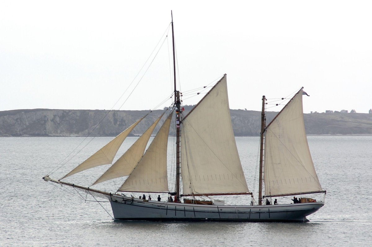 Парусное вооружение кеч