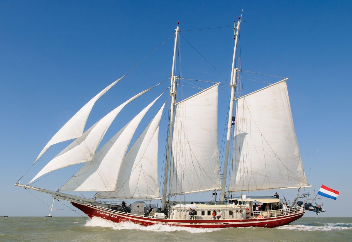 Баркентина корабль парусный