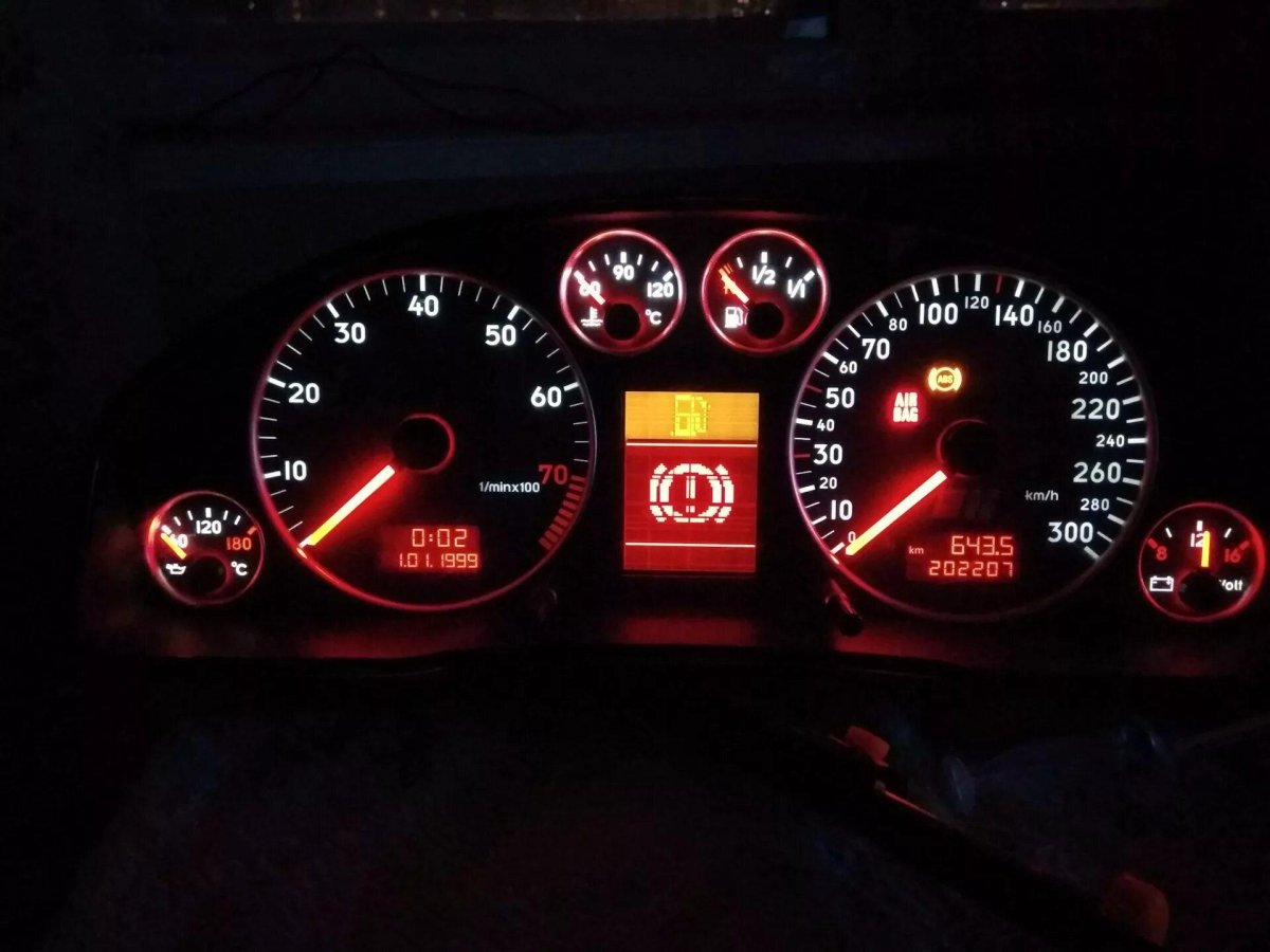 Приборная панель Ауди а6 с5