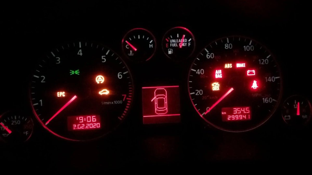 Панель приборов Ауди а6 с5