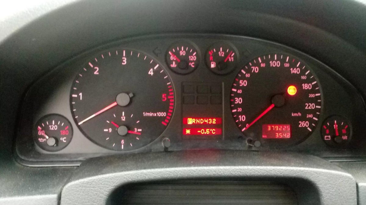 Ауди а6 с5 1999 приборная панель