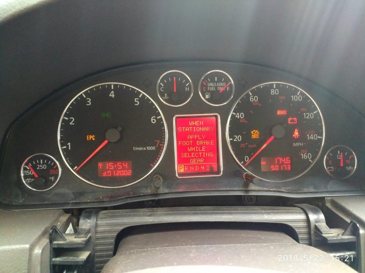 Панель приборов Ауди а6 с5