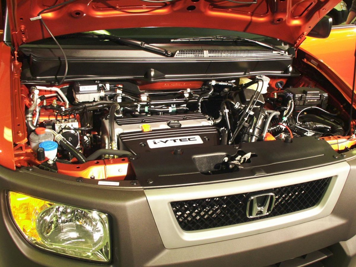 Honda element подкапотка