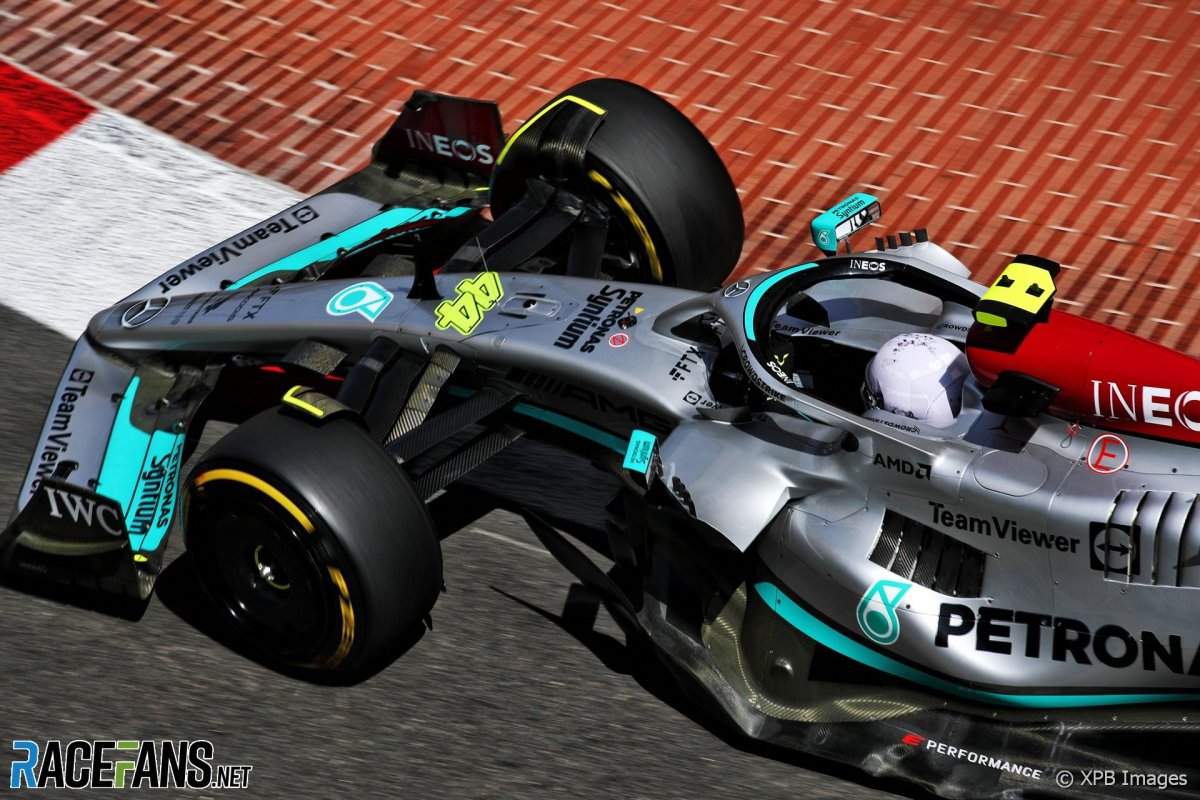Lewis Hamilton Mercedes 2022