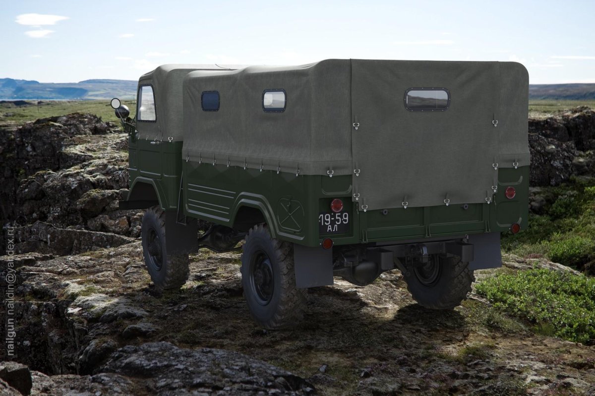 ГАЗ 62 бескапотный
