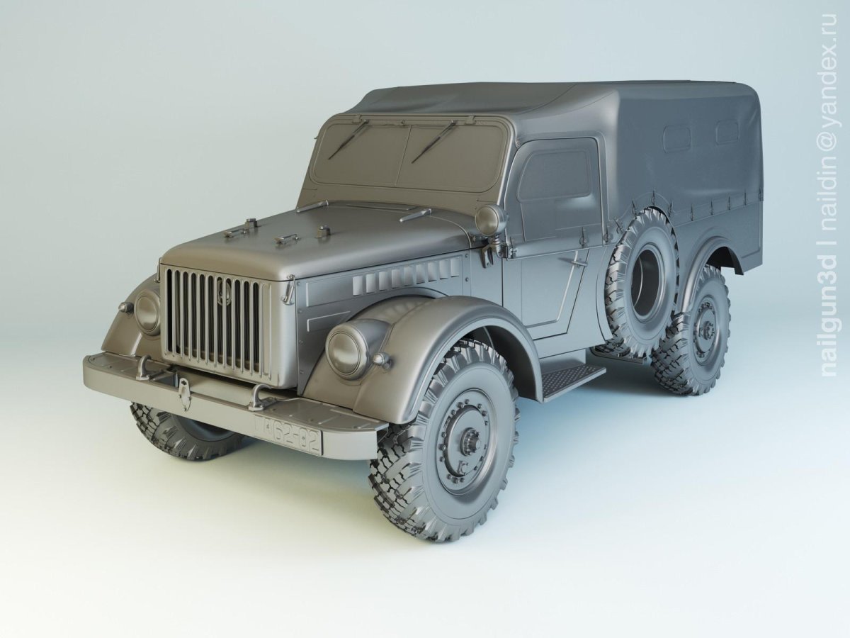 Автолегенды СССР ГАЗ 62