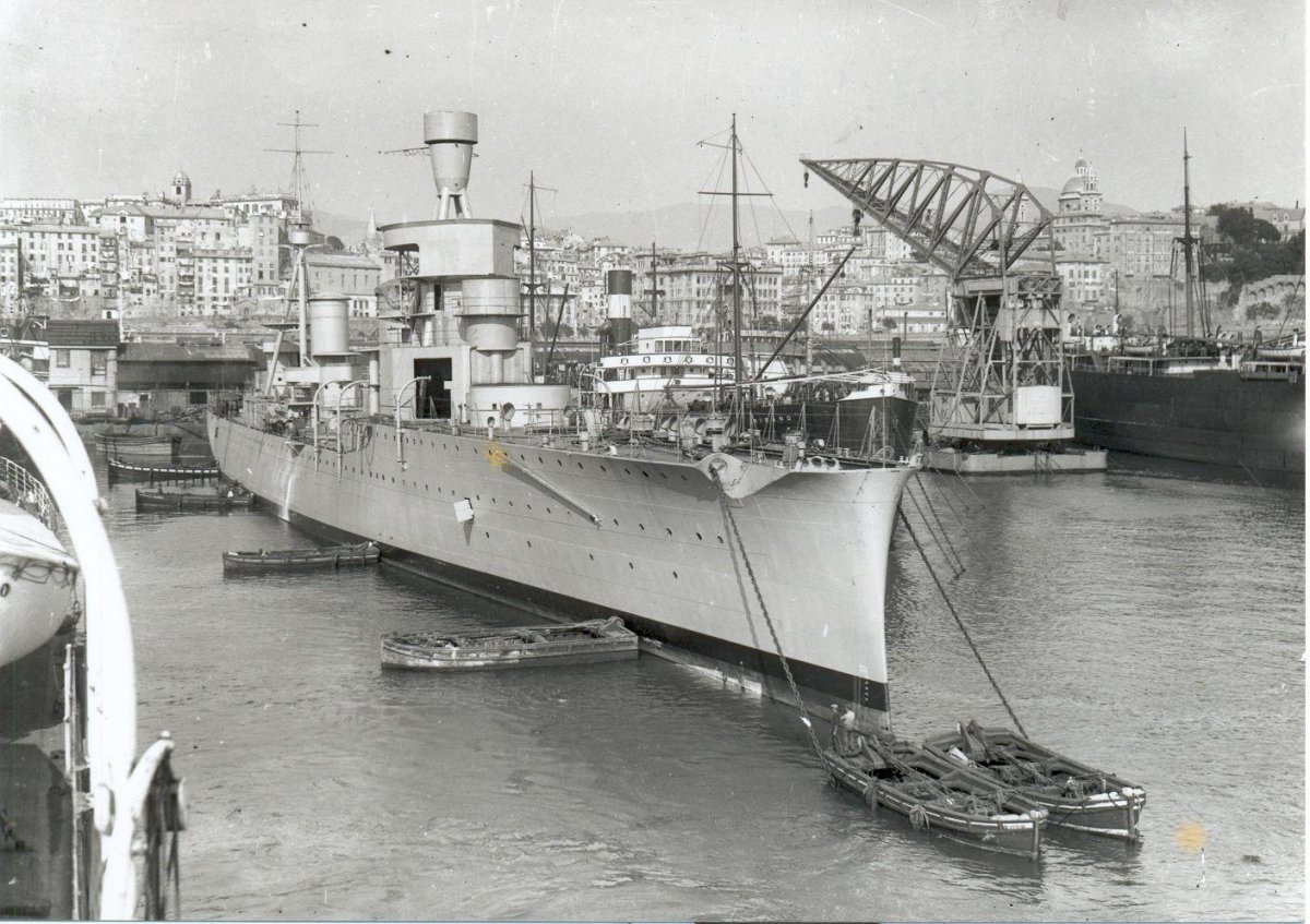 Итальянский линкор Литторио