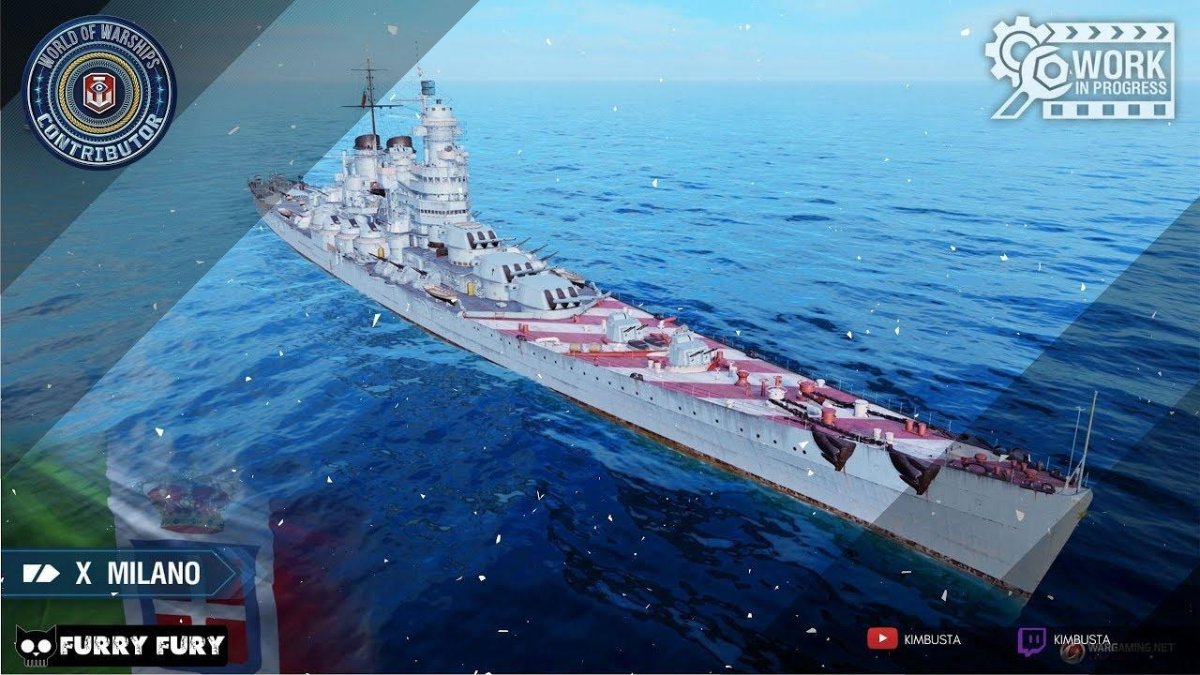 Итальянский крейсер Нино Биксио