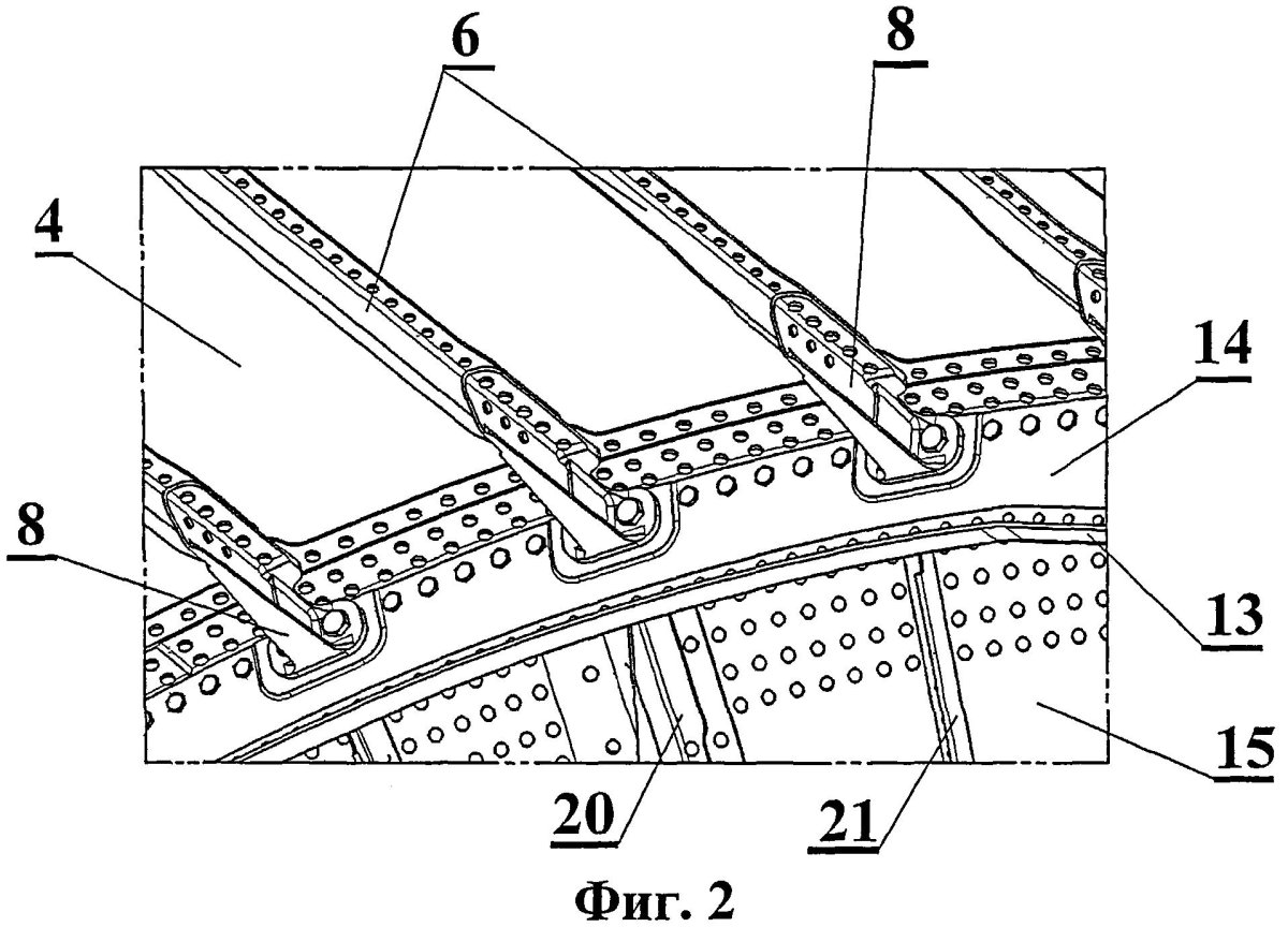 Стыковой шпангоут самолета