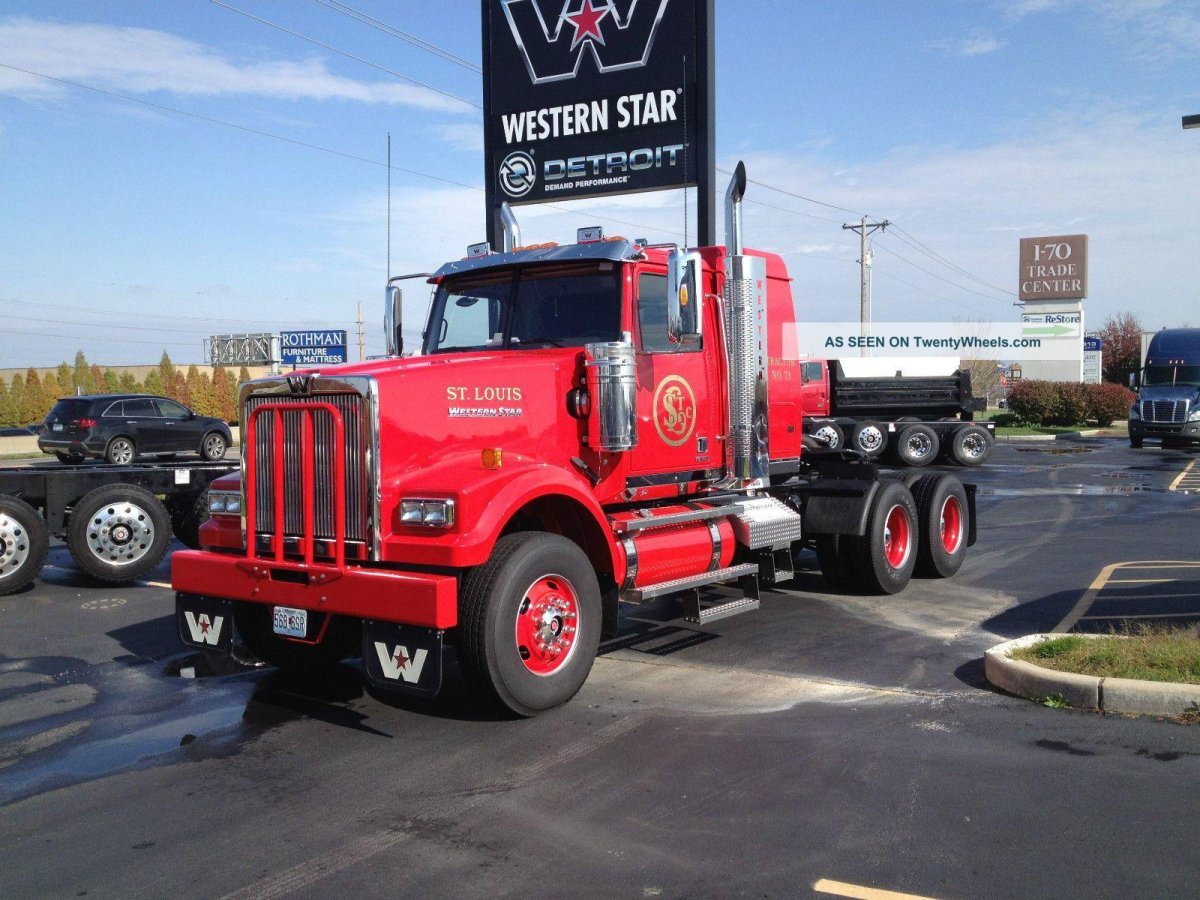 Western Star 4900 лесовоз