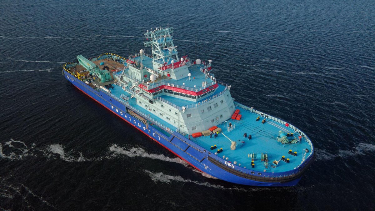 Портовый ледокол «Обь» (проект «Aker Arc 124»)