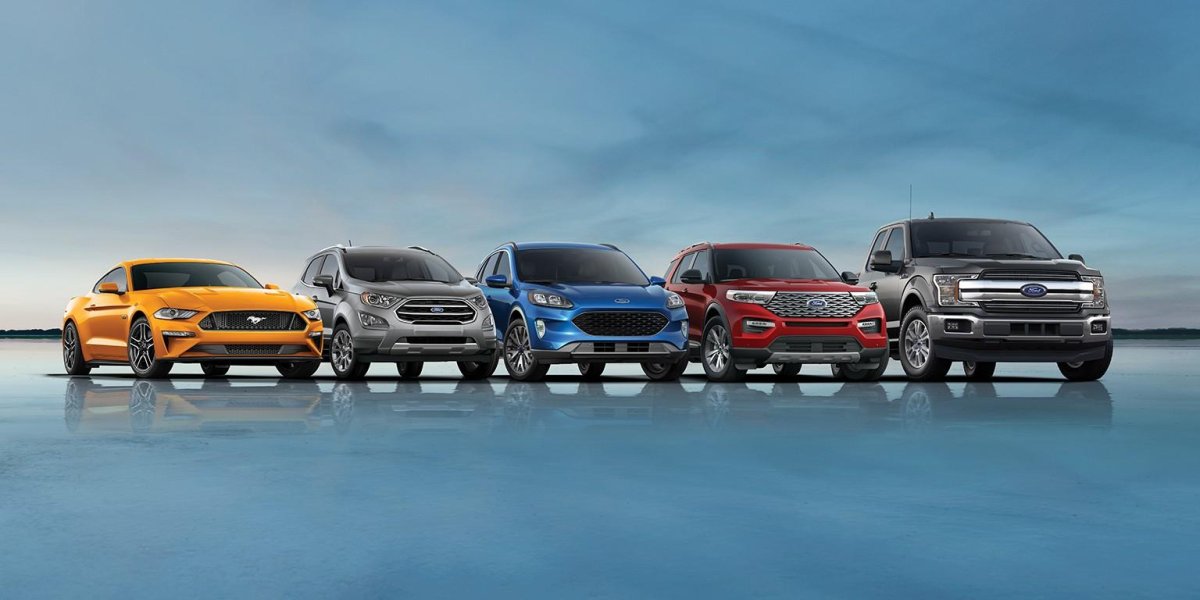 Весь Модельный ряд Форд