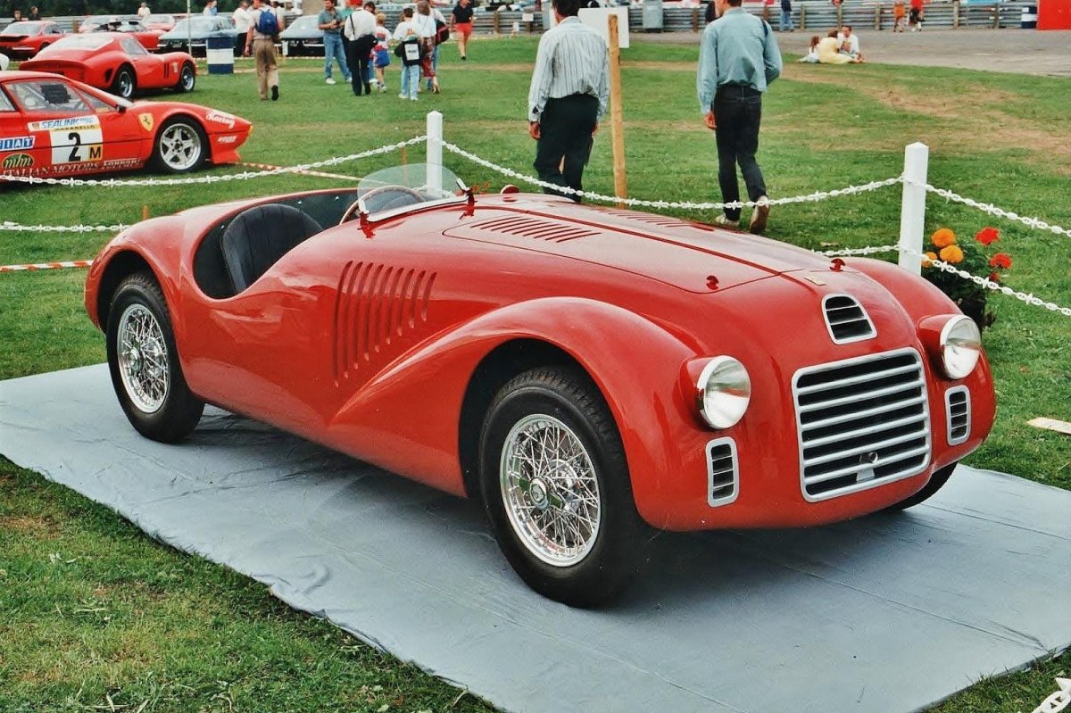 Ferrari 125 первая машина Энцо