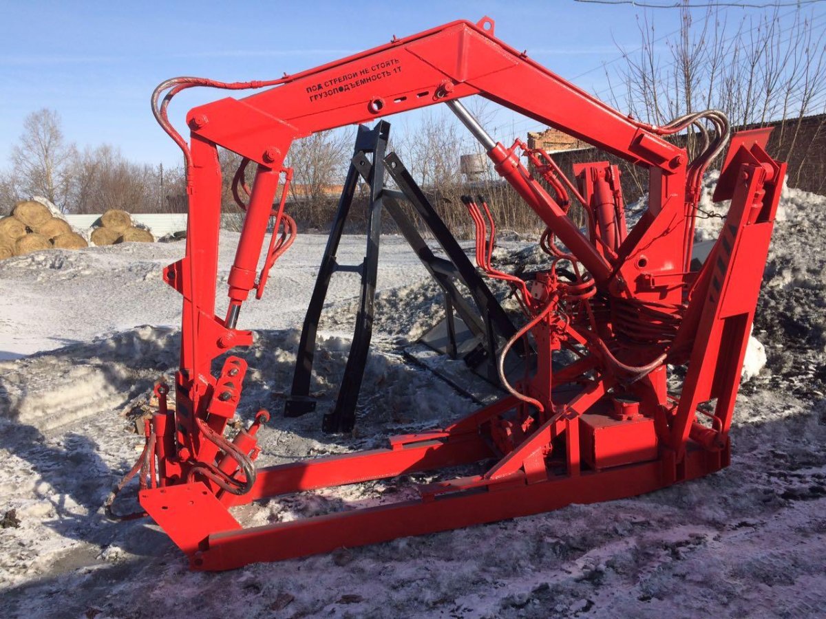 Погрузчик-экскаватор ПЭ-Ф-1бм