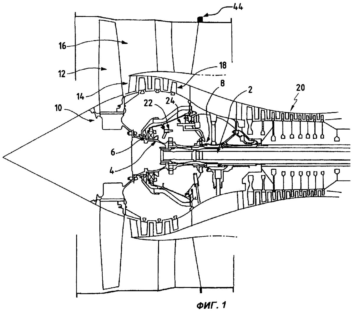Вентилятор турбовентиляторного двигателя