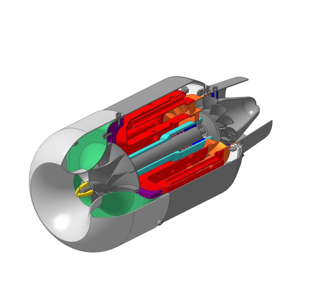 Турбореактивный двигатель KJ-66