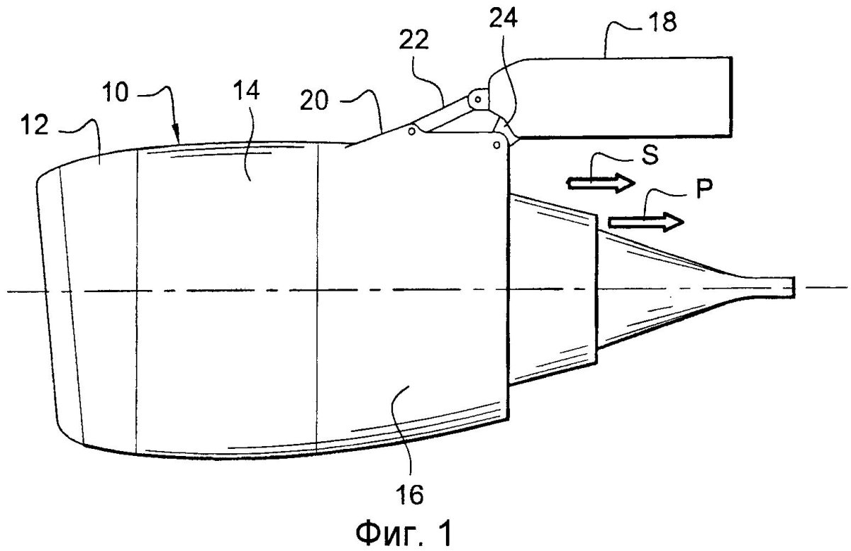 Принципиальная схема турбореактивного двигателя