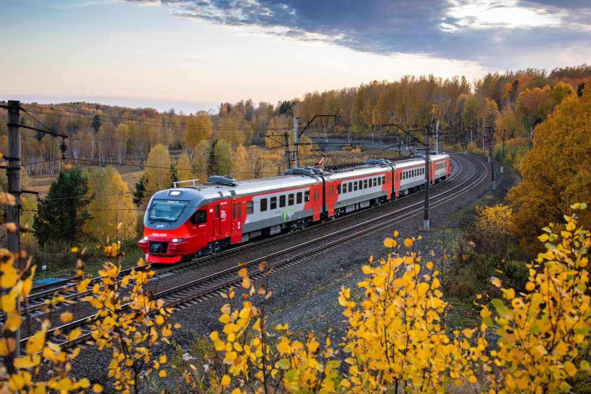 Поезд Сибирь