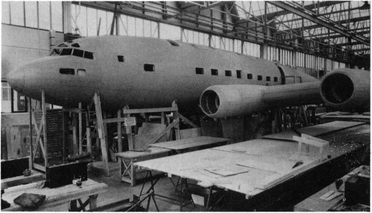 Проект пассажирского самолета Fairey f.c.1. Великобритания