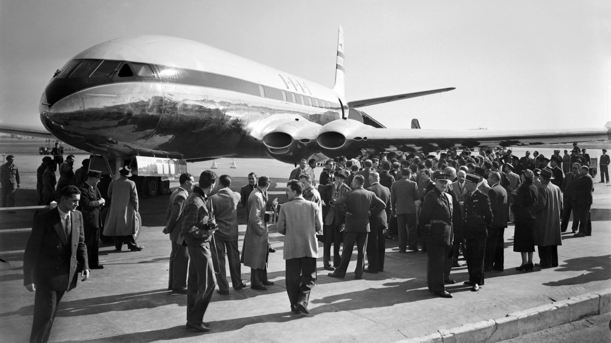 Де Хэвилленд самолет Комета