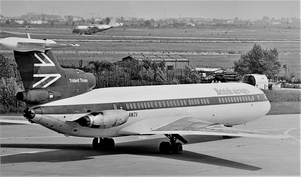 Фото самолета Трайдент