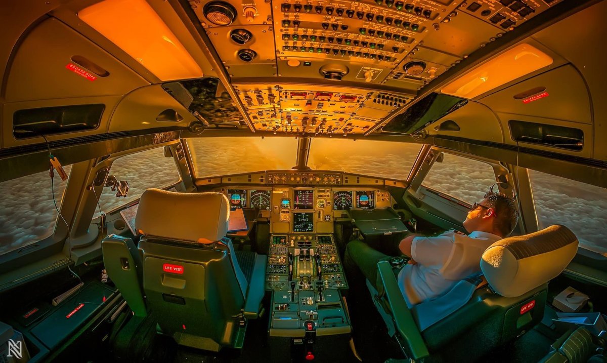 Ил 96 400 кабина пилота