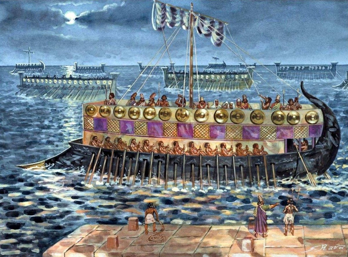 Саламинское сражение 480 г до н. э.