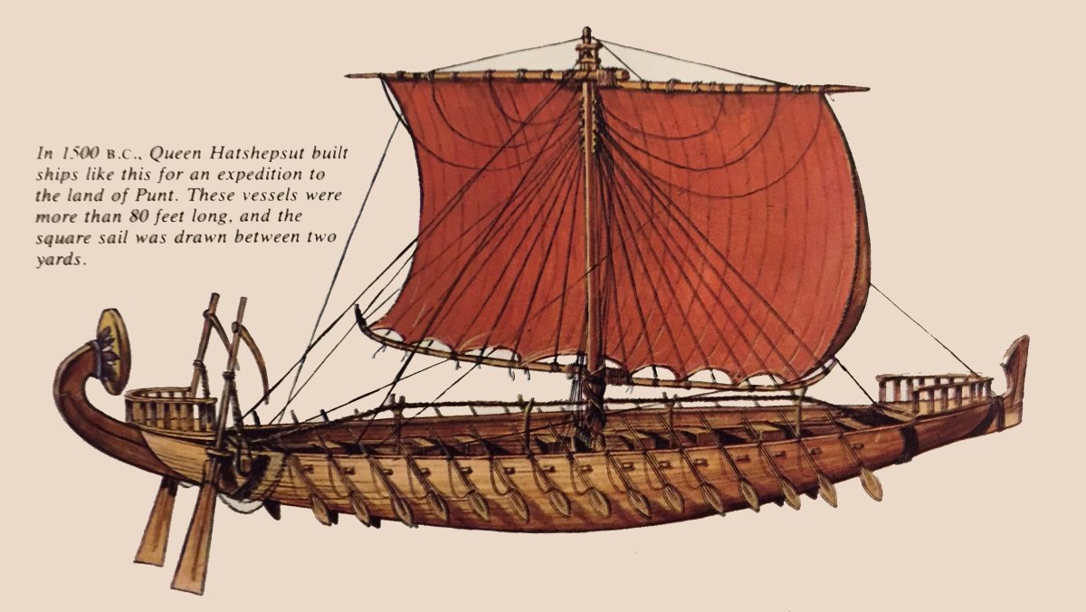 Корабль Хатшепсут
