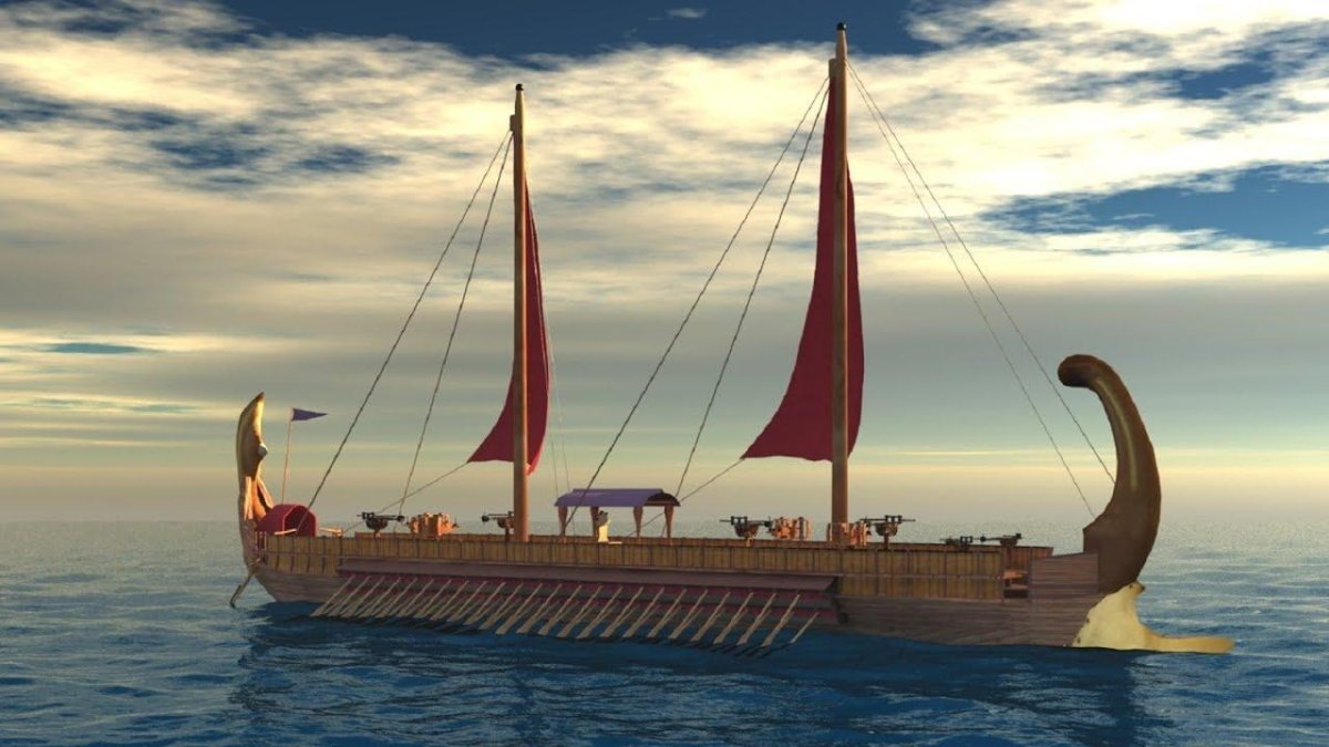 Парусная яхта Финикия