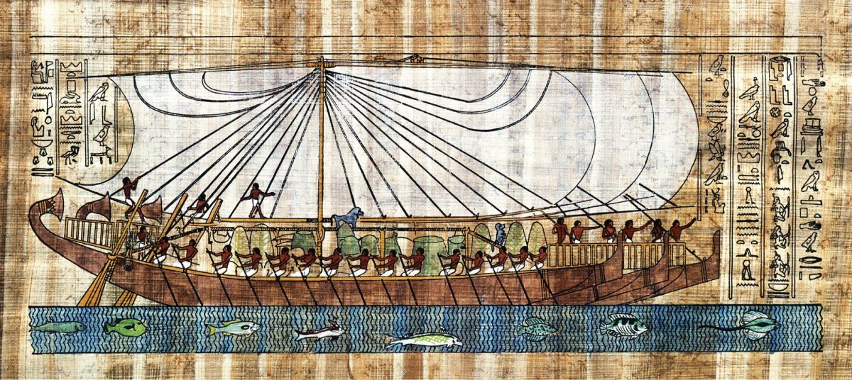 Древнеегипетские корабли